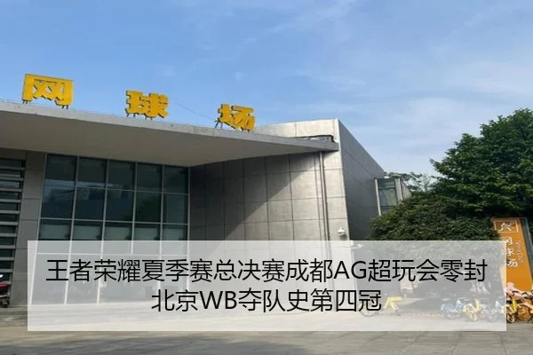 王者荣耀夏季赛总决赛成都AG超玩会零封北京WB夺队史第四冠